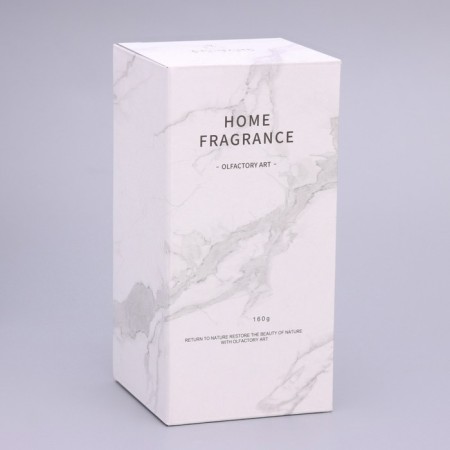 Candle in concrete Aromatic "Apollo", sage and sea salt, 13x7 cm, soy wax, 160 g-8
