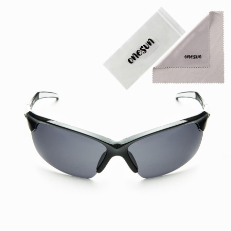 Sunny sportsmanship glasses "OneSun", UV 400, pipe 13 cm, width 15 cm, lens 4 x 7.2 cm