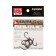 Carp hooks Kujira Carp 270, BN color, No. 12, 10 pcs.