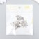 Decor for creativity Metal "Two butterflies" 2.5x2.8 cm