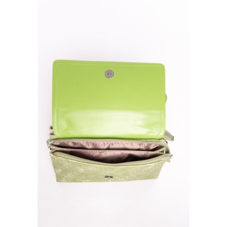 Cross-Body Bag, eco-leather, Ludor Green, 23x9x16 cm-4
