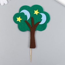 Decor for the work of felt 