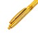 Set of ball pens, 4 pieces, automatic, blue rod, mix
