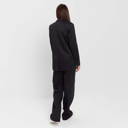 Jacket female single -breasted mist p. 50, black-2