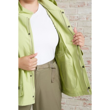 Women's jacket, size 52, light green color-6