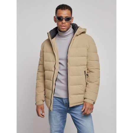 Sports male winter, size 56, beige color-7