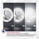 Mirror with Doratiz LED backlighting "Eva", 915x685 mm, sensory switch, dimmer