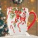 Ceramic mug "New Year's fairy tale", 350 ml, white color