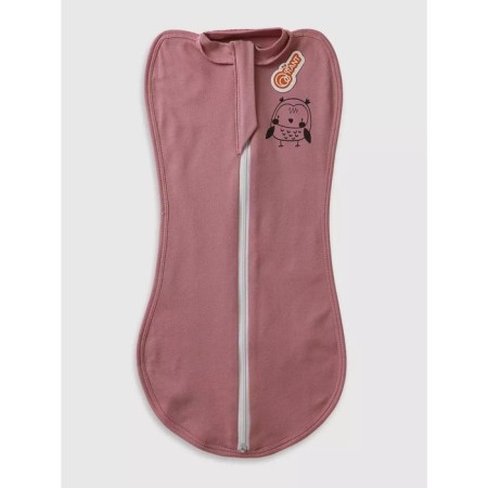 Diamond cocoon with a hat Rant NewBorn First, height 62 cm, color pink cloud-2