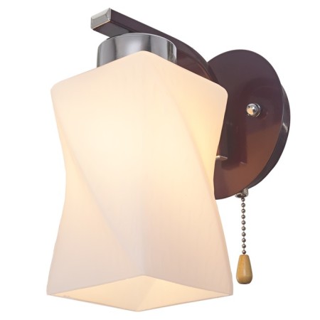 Brag Economic light 040j/1wcr+Br WT, 1x60W, E27, 25x11.5x1.5 cm, brown color-1