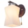 Brag Economic light 040j/1wcr+Br WT, 1x60W, E27, 25x11.5x1.5 cm, brown color