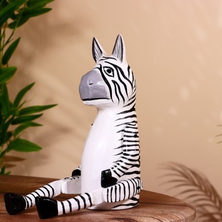 Souvenir "Zebra" hanging paws, wood 40 cm-2