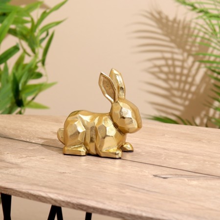 Souvenir "Hare" aluminum 14x7x13 cm