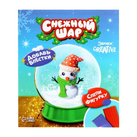 Set for experiments "Snow ball. Snowman"-10