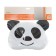 Pillow on the headrest Matech, Panda, 34 x 27 x 10 cm, white