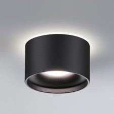 Luminer built -in LED NovOCH. GIRO, 12W, LED, 95x99 mm, black color