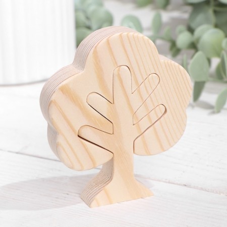 Harvesting for creativity "Figure of the tree" 8x9.3 cm