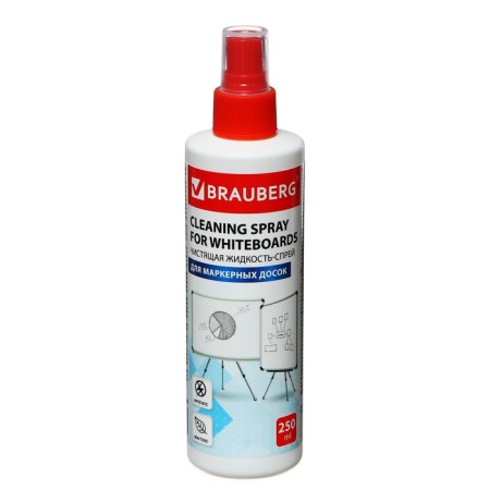 Cleaning liquid spray for marker boards, 250 ml-12