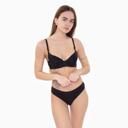 Women's bra, black color, size 85V-1