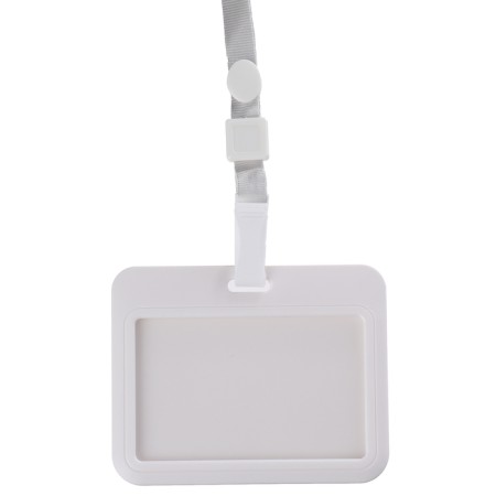 Horizontal badge 85 x 54 mm, erichkrause slider, plastic ABC, textile tape, mix-1