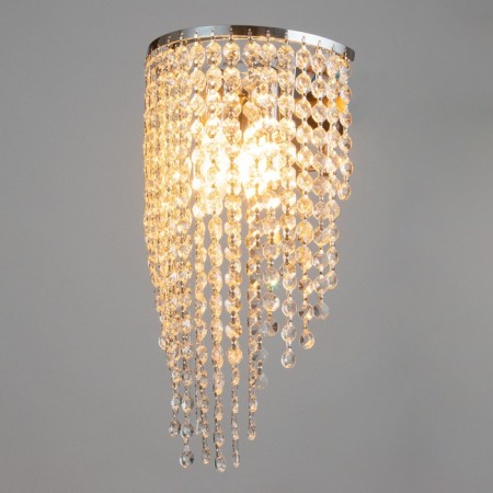 Bra "Gloria" 1x60W E14 chrome 20x12x32cm-1