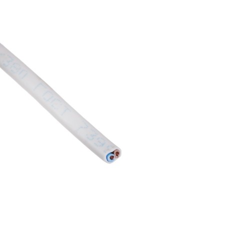 The wire is flexible flat industrial industry, 2x0.75, 100 m, GOST