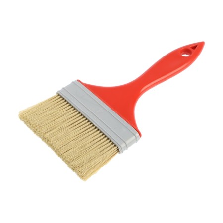 Brush flat promo, artificial bristles, plastic handle, 4 ", 100 mm-2
