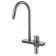 Kitchen mixer "RMS" SUS130PVD-017F, 35 mm cartridge, stainless steel, graphite
