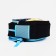 Baby backpack on lightning, 3 outer pockets, black/blue color