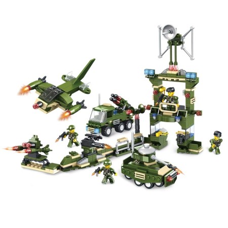 Designer 8 in 1 military "warhead", 8 species mix-9