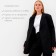 Women's jacket Minaku: classic, black color, size 46-48