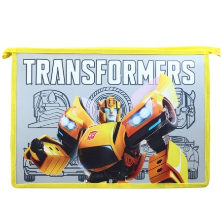Plastic A4 folder, on lightning, transformers-2