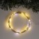 Garland “thread” 5 m dew, ip20, silver thread, 50 led, warm white glow, white flicker, aah3