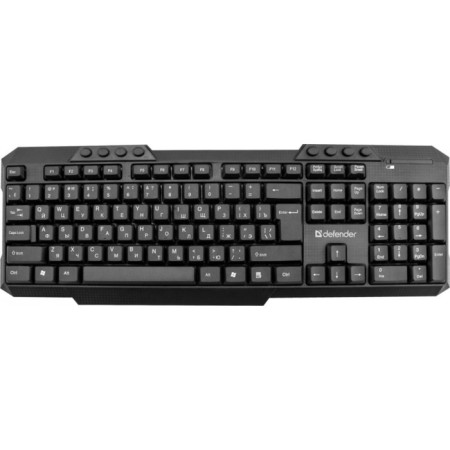 The Keyboard set and the Defender Jakarta C-805 mouse, a dignity, membranes, 1600DPI, USB, black-1