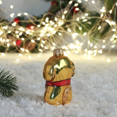 Christmas tree toy "Dog 1-09" 8.8 cm-1