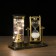 Sanding clock "Sights of France", souvenir, with backlight, 15.5 x 6.5 x 16 cm