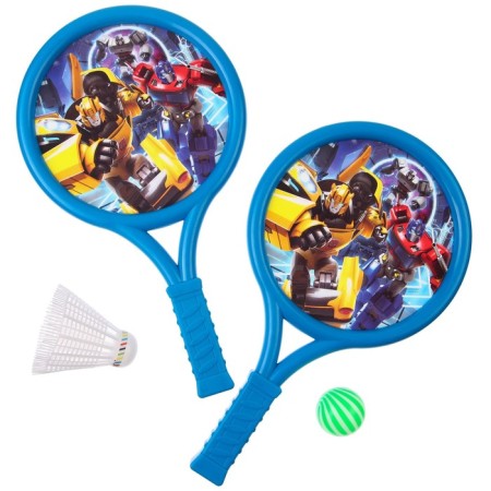 Gaming set, rackets, oxide and ball, transformers
