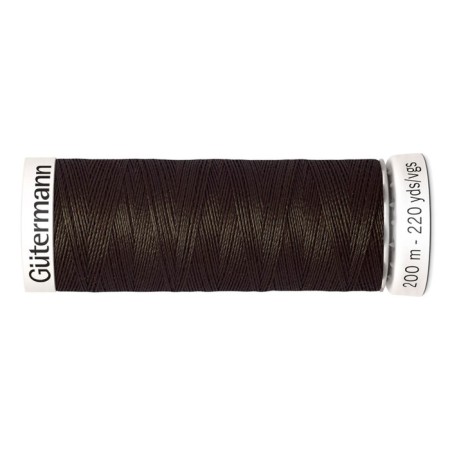 SEW-HALL thread for all materials, 200 m, 748277 (674 brown)