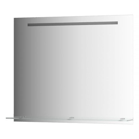 EvoForm mirror, with a shelf built-in LED-light, 6.5W, 90 cm, 90x75 cm