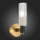Sconces st. SL1238.301.01. Casali. 1x40 W, E14, 10x24.7 cm, brass color