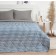 Lovelife 2PP Blue Cage 180*210 ± 5cm, Novosatin, 100%p/e