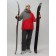 Ski suit female, size 58, red color