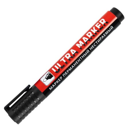 A set of permanent markers 4 -cv 3.5 mm Brauberg Ultra Marker, round 152208-6