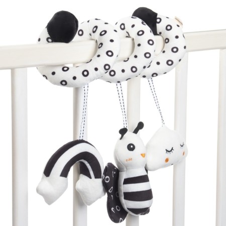 Stretching - spiral for a crib/stroller "Butterfly", according to the method of G. Doman, Kroshka, I-3
