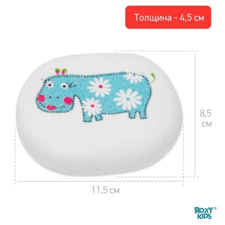 Soft sponge with cotton coating-3