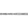 Zubrov metal drill, steel p6M5, cylindrical shank, 4.4 x 80 mm, class in