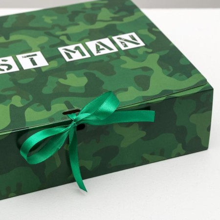Gift box, packaging, "Best Man", 31 x 24.5 x 8 cm-3