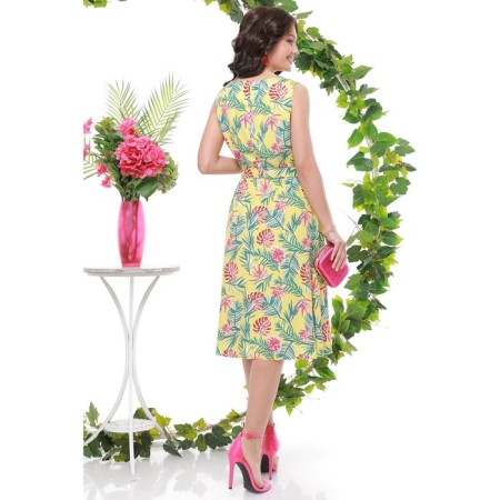 Female dress "Take everything from the summer", size 52-4