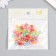 Beads for creativity plastic "Russian letters" transparent-color, circle set 10 grams 0.7x0.7 cm