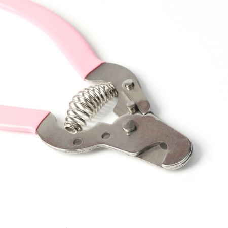 Claw-sequel with a rubberized handle, a hole of 11 mm, pink-1